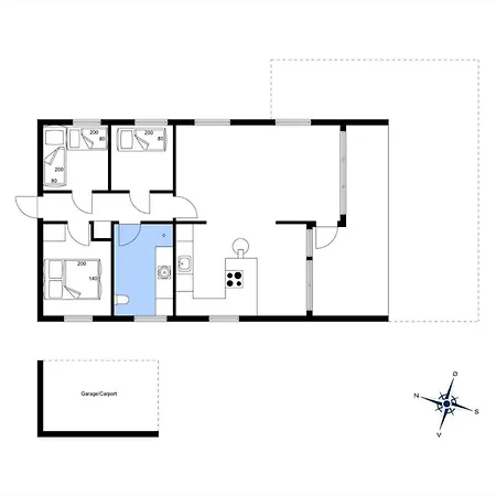 605-hvide-sande-arvidvej-368 別荘 Bjerregård